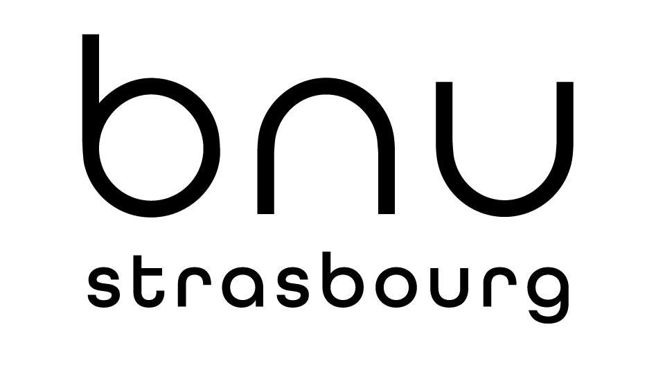 Logo de la bibliothèque universitaire de Strabsourg : lien vers le site